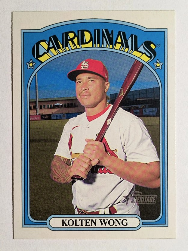 2021 Topps Heritage #399 Kolten Wong