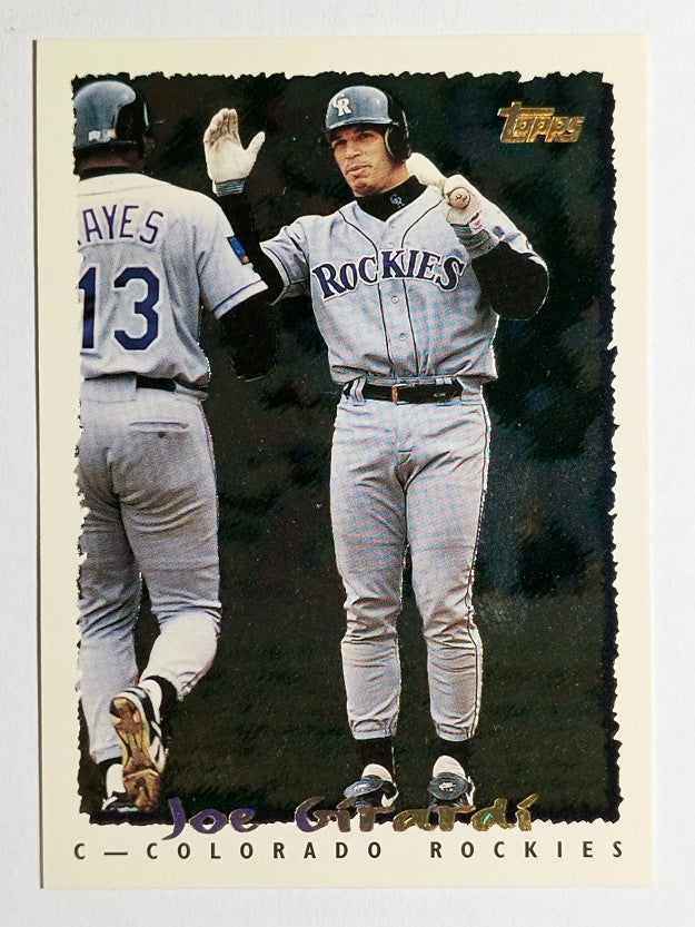 1995 Topps Cyberstats #321 Joe Girardi