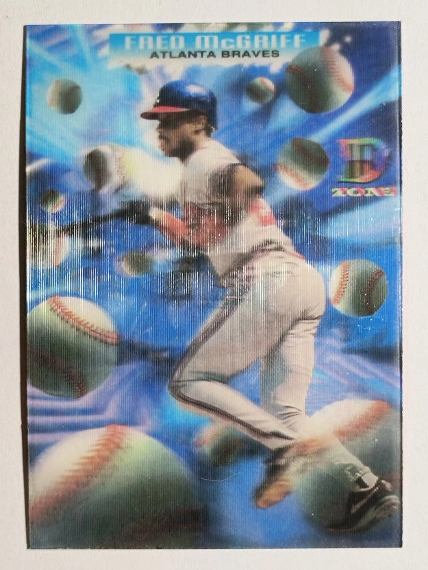 1995 Topps D3 Zone #4 Fred McGriff