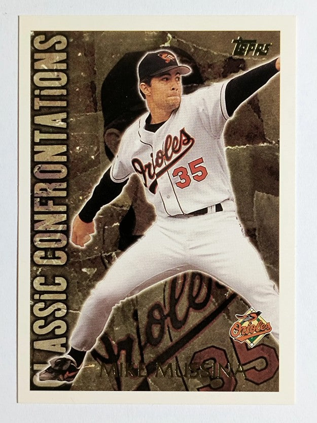 1996 Topps Classic Confrontations #CC12 Mike Mussina