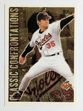 1996 Topps Classic Confrontations #CC12 Mike Mussina