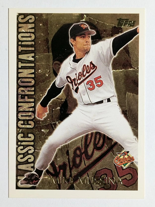 1996 Topps Classic Confrontations #CC12 Mike Mussina