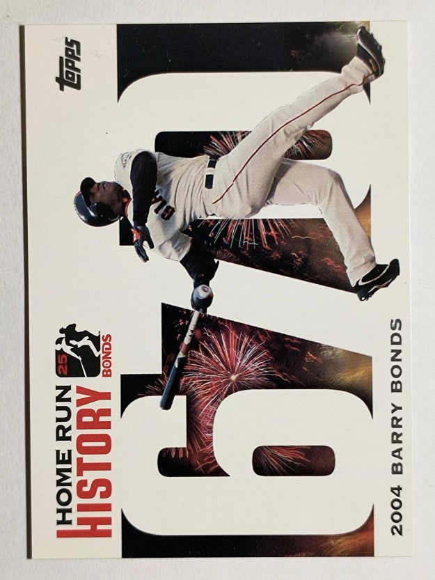 2005 Topps Barry Bonds Home Run History #670 Barry Bonds HR670 (NM)