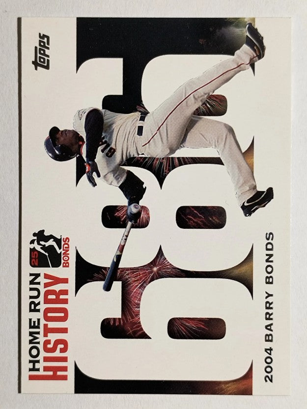2005 Topps Barry Bonds Home Run History #686 Barry Bonds HR686