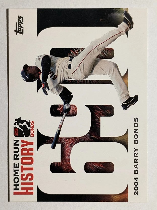 2005 Topps Barry Bonds Home Run History #690 Barry Bonds HR690