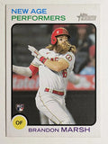 2022 Topps Heritage New Age Performers #NAP2 Brandon Marsh