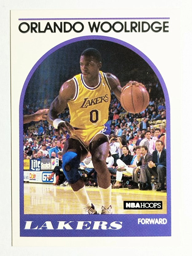 1989-90 Hoops #279B Orlando Woolridge/COR Trademark