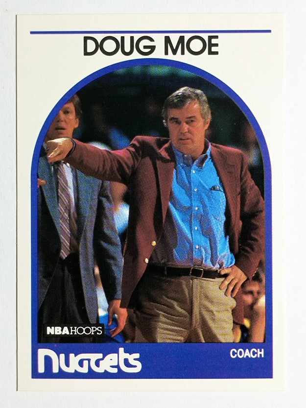 1989-90 Hoops #283 Doug Moe CO