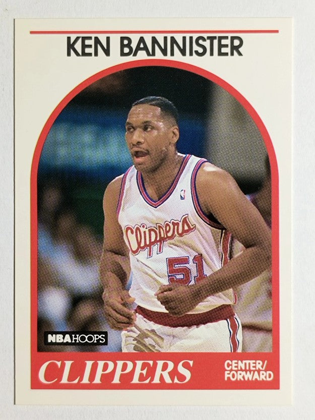 1989-90 Hoops #326 Ken Bannister