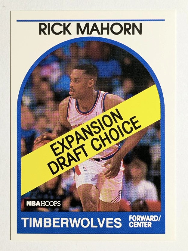1989-90 Hoops #330 Rick Mahorn
