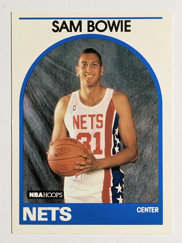 1989-90 Hoops #337 Sam Bowie