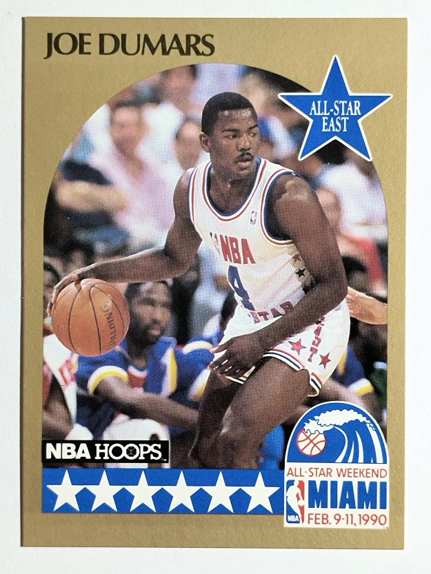 1990-91 Hoops #3 Joe Dumars AS SP