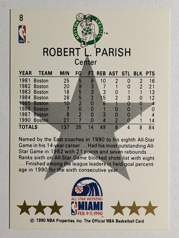 1990-91 Hoops #8 Robert Parish AS SP