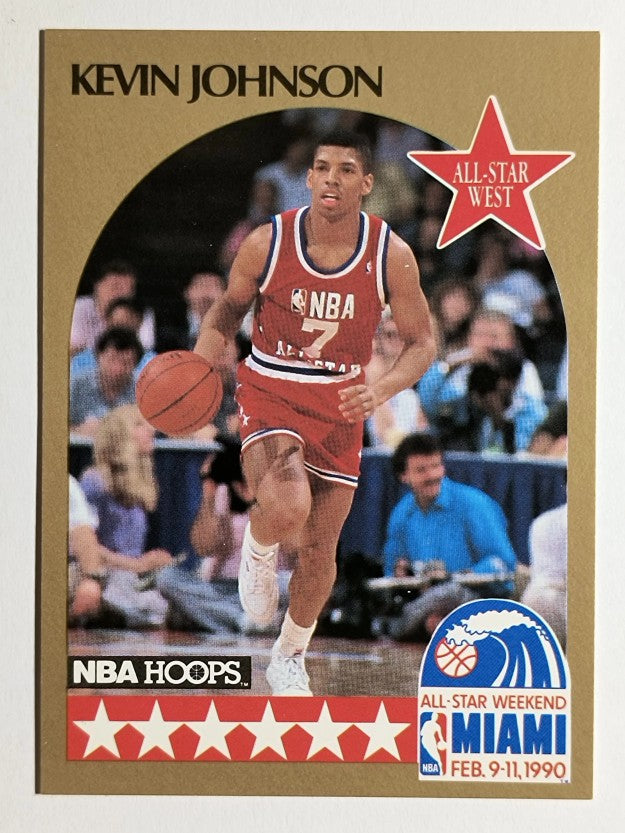 1990-91 Hoops #19 Kevin Johnson AS SP
