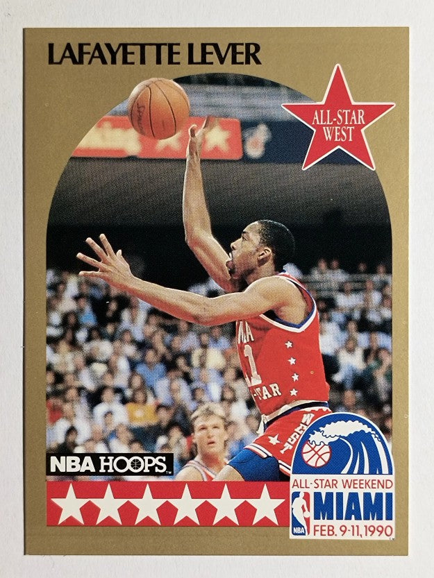 1990-91 Hoops #20 Lafayette Lever AS SP