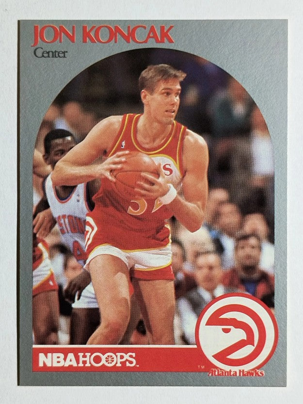 1990-91 Hoops #28 Jon Koncak
