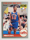 1990-91 Hoops #71 Chucky Brown RC