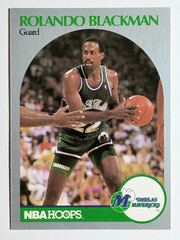 1990-91 Hoops #82 Rolando Blackman