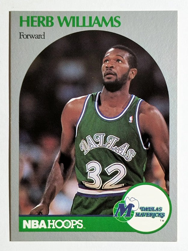 1990-91 Hoops #90 Herb Williams