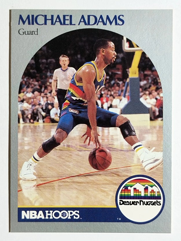 1990-91 Hoops #91 Michael Adams