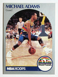 1990-91 Hoops #91 Michael Adams