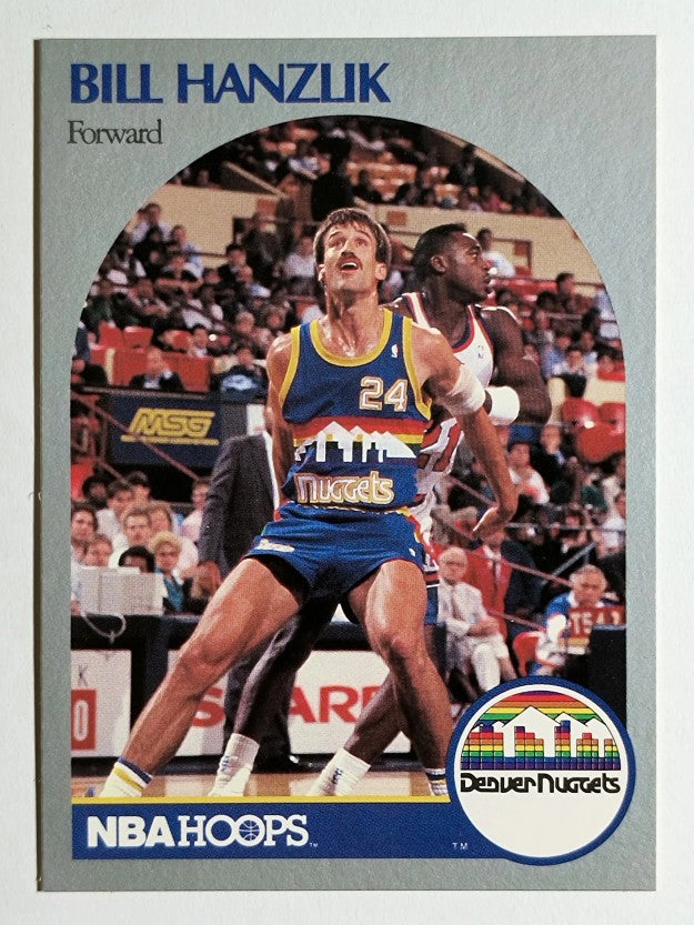 1990-91 Hoops #95 Bill Hanzlik