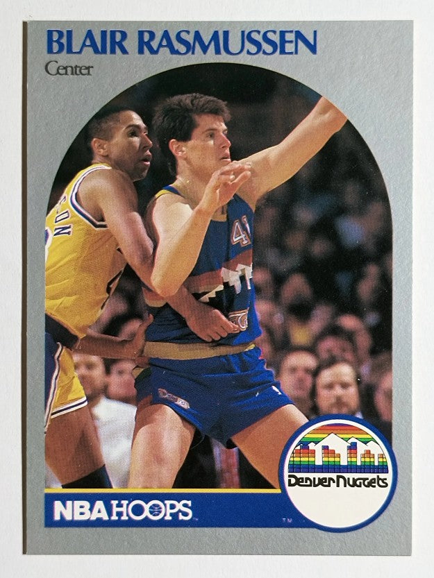 1990-91 Hoops #99 Blair Rasmussen
