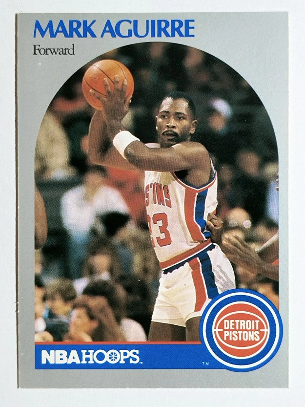 1990-91 Hoops #101 Mark Aguirre