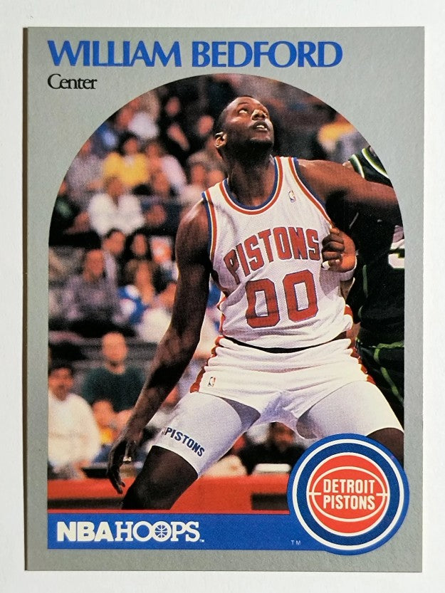 1990-91 Hoops #102 William Bedford RC
