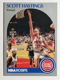 1990-91 Hoops #105 Scott Hastings