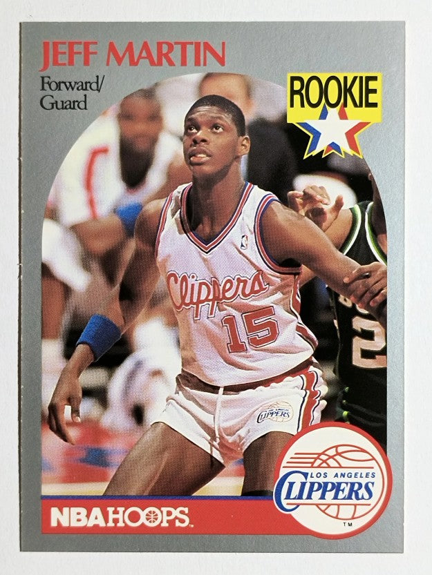 1990-91 Hoops #148 Jeff Martin