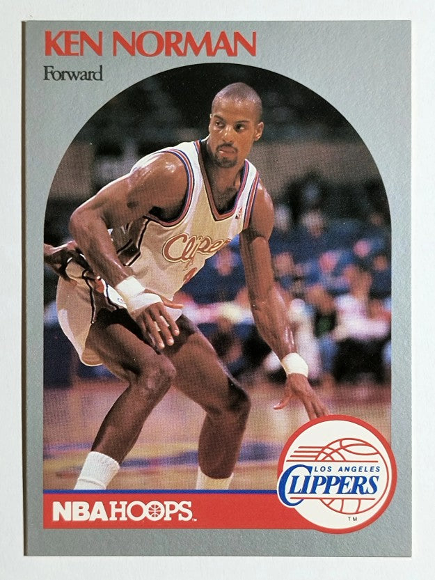 1990-91 Hoops #149 Ken Norman
