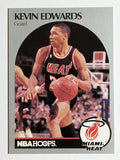 1990-91 Hoops #165 Kevin Edwards