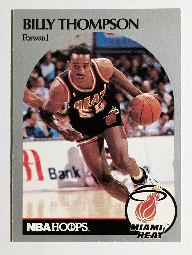 1990-91 Hoops #172A Billy Thompson