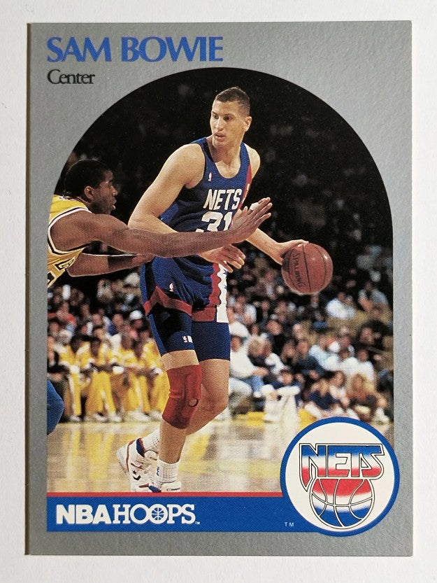 1990-91 Hoops #194 Sam Bowie