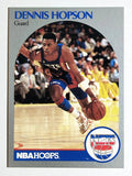 1990-91 Hoops #199 Dennis Hopson SP