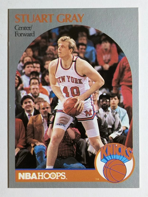 1990-91 Hoops #204 Stuart Gray