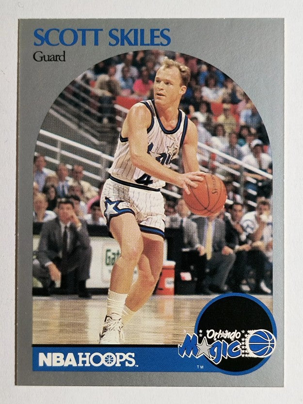 1990-91 Hoops #220 Scott Skiles