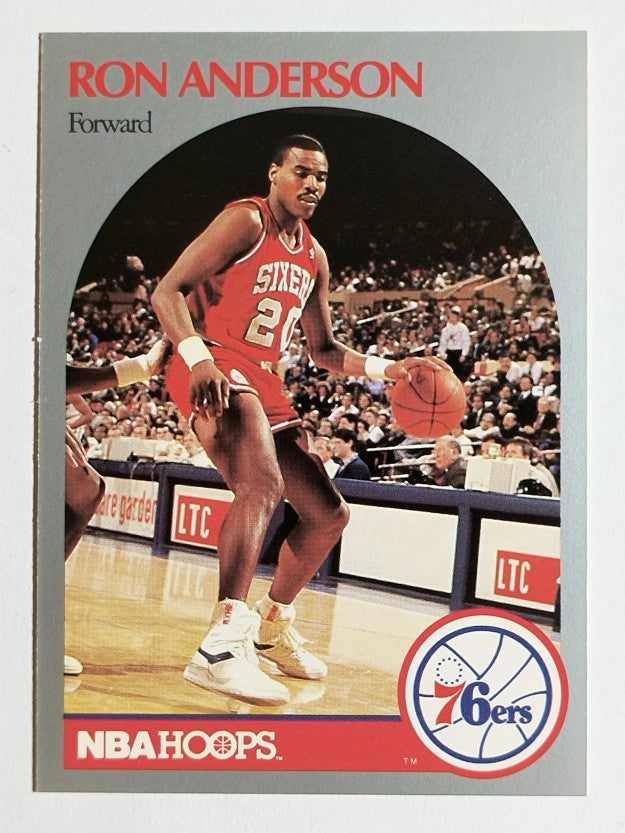1990-91 Hoops #224 Ron Anderson