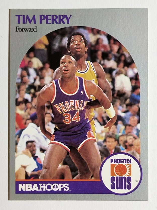 1990-91 Hoops #240 Tim Perry
