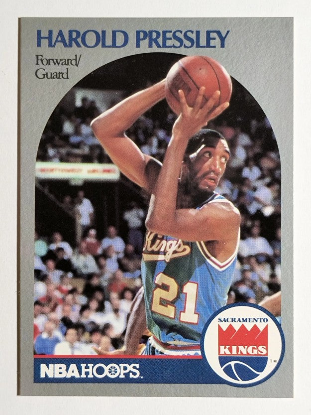 1990-91 Hoops #260 Harold Pressley SP
