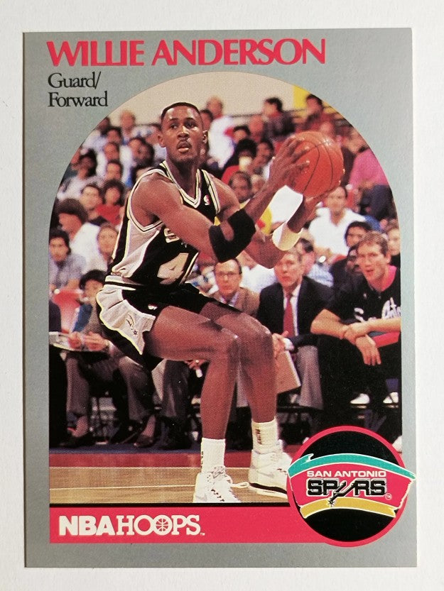 1990-91 Hoops #263 Willie Anderson