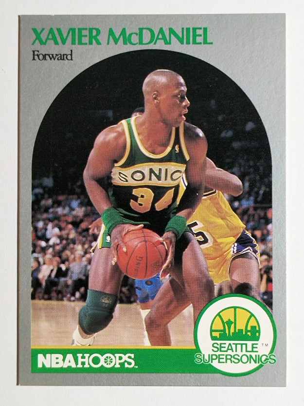 1990-91 Hoops #280 Xavier McDaniel