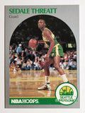 1990-91 Hoops #284 Sedale Threatt