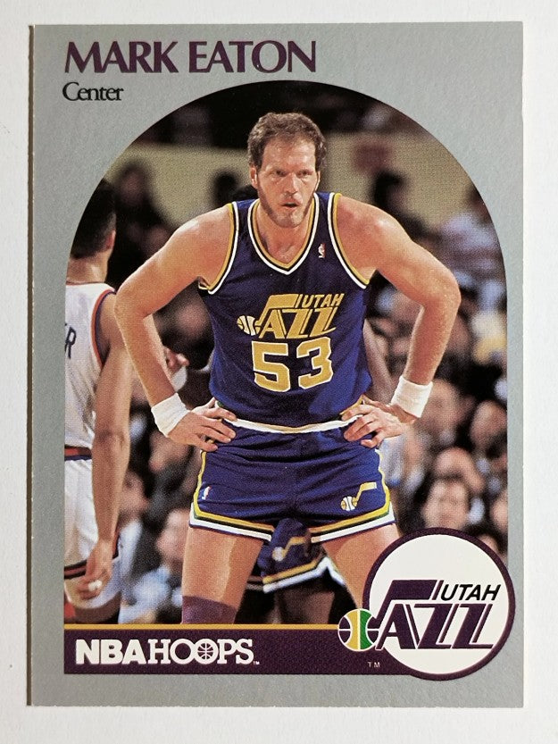 1990-91 Hoops #287 Mark Eaton