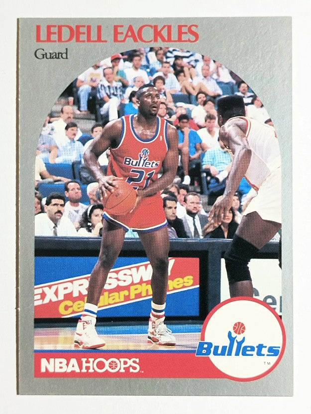 1990-91 Hoops #296 Ledell Eackles SP