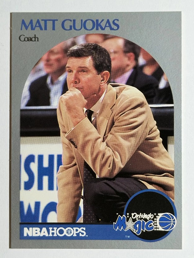 1990-91 Hoops #323 Matt Guokas CO