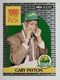 1990-91 Hoops #391 Gary Payton LS RC (EX)