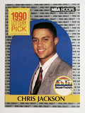 1990-91 Hoops #392 Chris Jackson LS RC