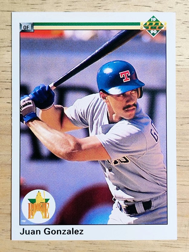 1990 Upper Deck #72 Juan Gonzalez RC